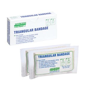 Bandages triangulaires (40'' x 40'' x 56'') paquet de 2
