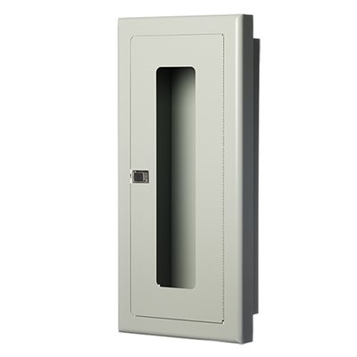 Cabinet semi-encastré extincteur 10 lb facade inclus(36-A520