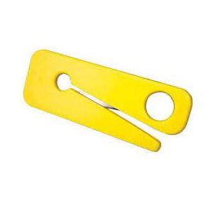 Coupe-ceinture jaune