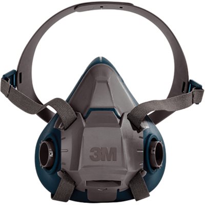 Respirateur à demi-masque série 6500, Silicone Large